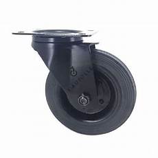Rotatable Rubber Coated Heavy Industry Wheels