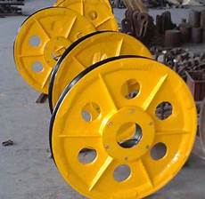 Rotatable Rubber Coated Heavy Industry Wheels